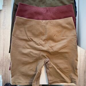 Alphalete biker short bundle 4 pairs